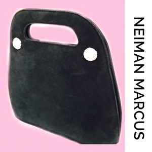 ✨New Price Drop!!✨ Vintage Newman Marcus Suede Evening Bag